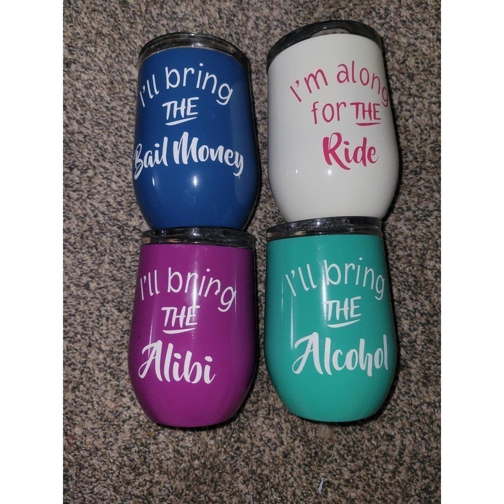 Bachelorette Tumblers Set Of 4